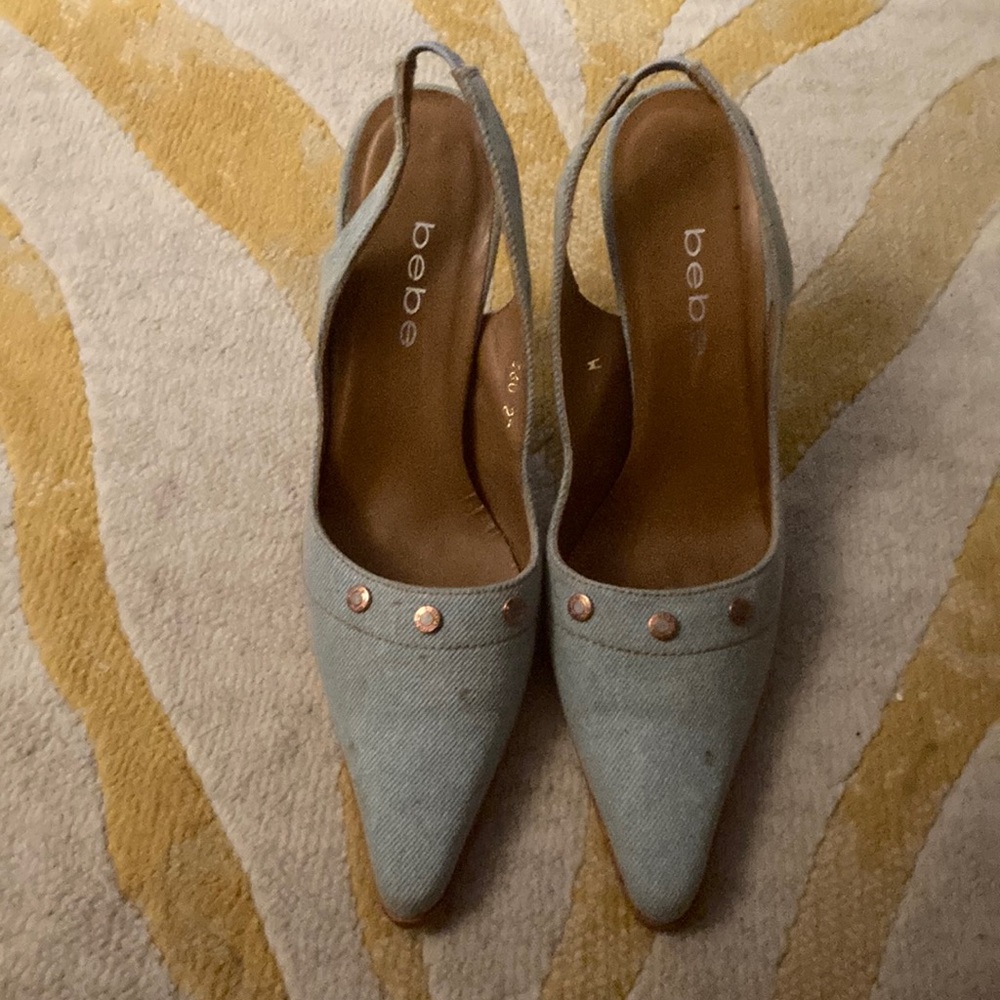 Denim BeBe D’orsay Pumps